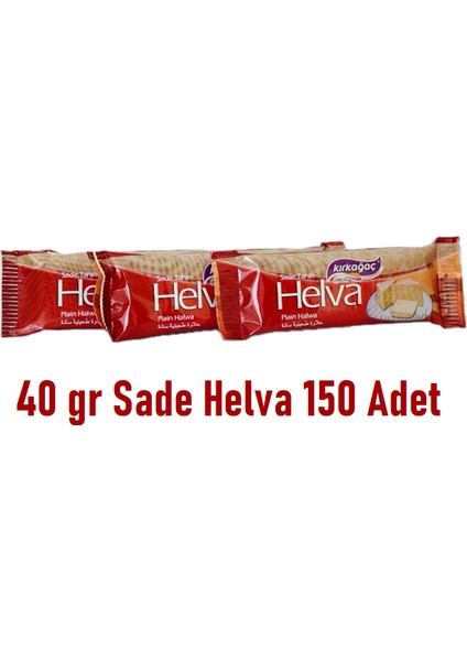 Sade Tahin Helva 40 gr 150'li