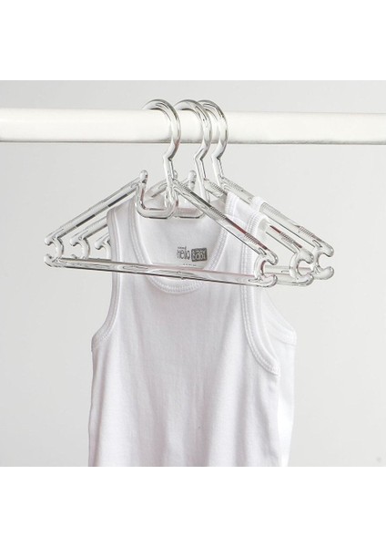 Kristal Askı Şeffaf Büyük Boy Elbise Askısı 6 Adet fırsatları