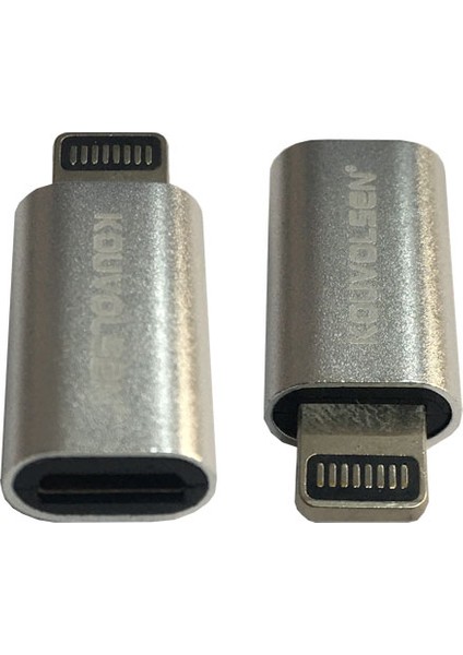 Mikro usb erkek to Lightning erkek çevirici şarj adaptörü