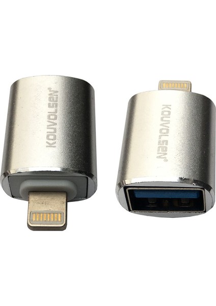 Lightning 8 pin Erkek to USB3.0 Dişi otg çevirici adaptör