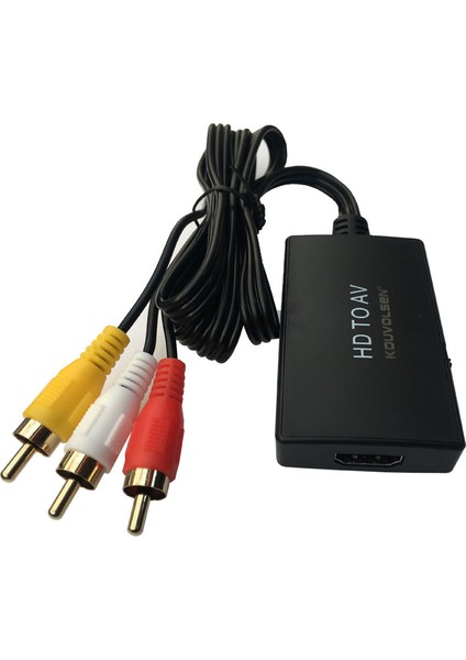 HDMI to AV RCA video Dönüştürücü, Kompozit dönüştürücü Adaptör