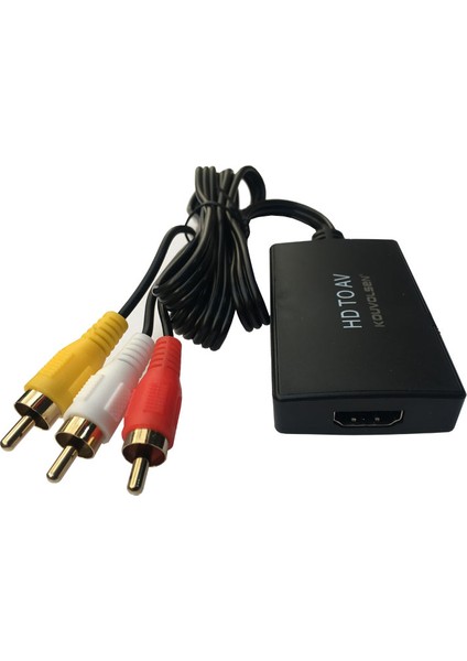 HDMI to AV RCA video Dönüştürücü, Kompozit dönüştürücü Adaptör