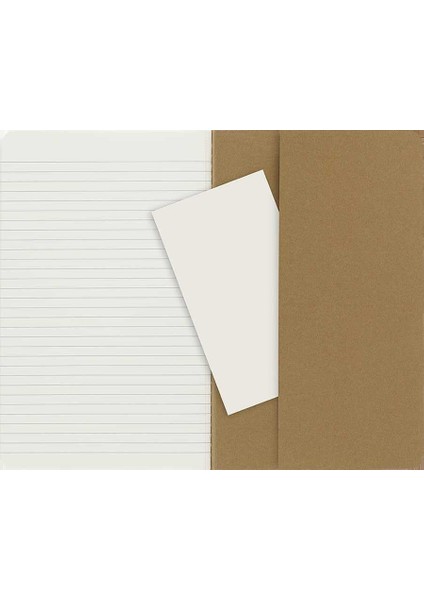 Chaier 3'lü Günlük Defter Çizgili L Boy 13X21 cm 80 Sayfa Kraft indirimleri