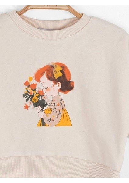 Kız Bebek Pamuklu Iki Iplik Bahar Sweatshirt fiyatları