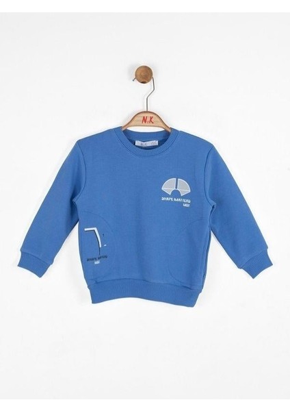 Erkek Bebek Pamuklu Orta Kalınlık Sweatshirt
