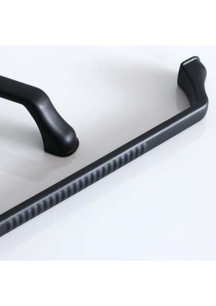 Mobilya Çekmece Mutfak Dolabı Dolap Kapak Kulbu Metal 128 mm Siyah Kulp fiyatları