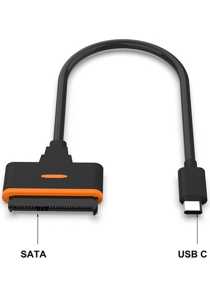 USB 3.1 type -c to 2.5 " SATA III harici harddisk kablosu