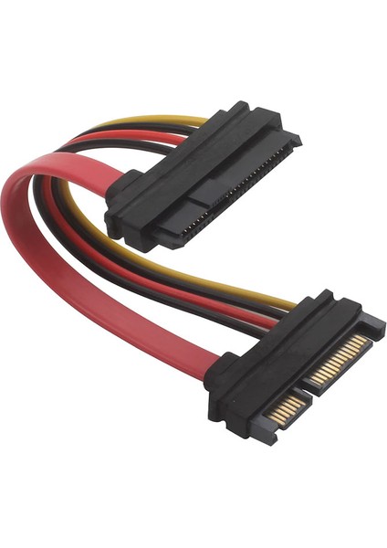 SFF-8482 SAS kablosu 29Pin erkek SATA 22Pin erkek kablo