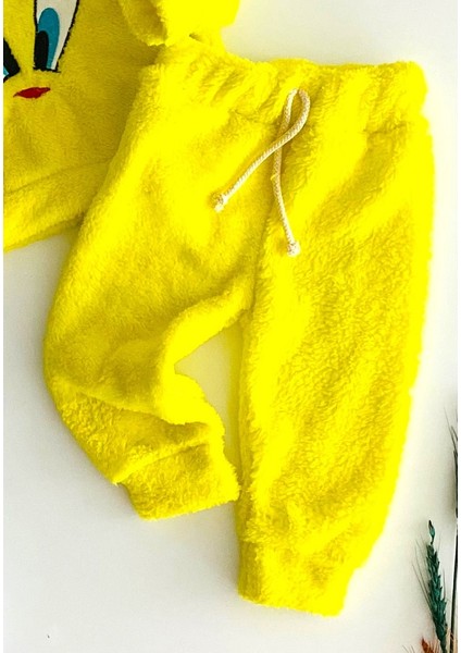Neşeli Bebekler Tweety Nakışlı Welsoft Takım Sarı modelleri