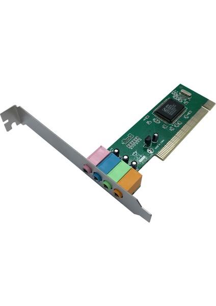 PCI ses kartı 5 kanal 4.1 Surround 3D PC PCI ses kartı CMI8738 çip