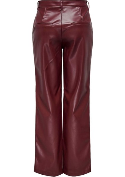 Onlıdına Hw Faux Leather Str Pant cc Pnt VİŞNE15324957 modelleri