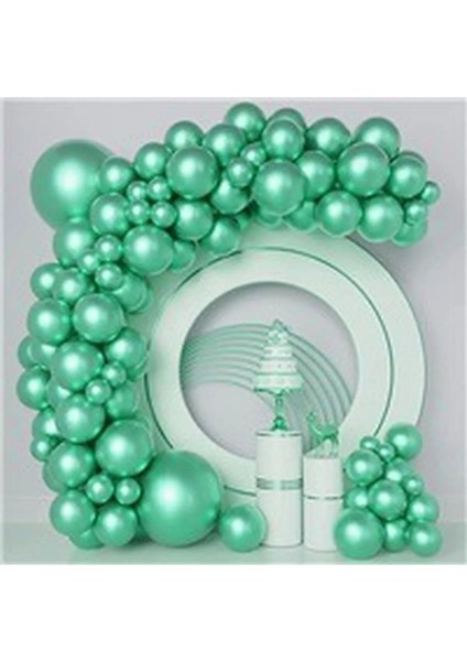 Krom Renk Balon Zinciri 50 Li