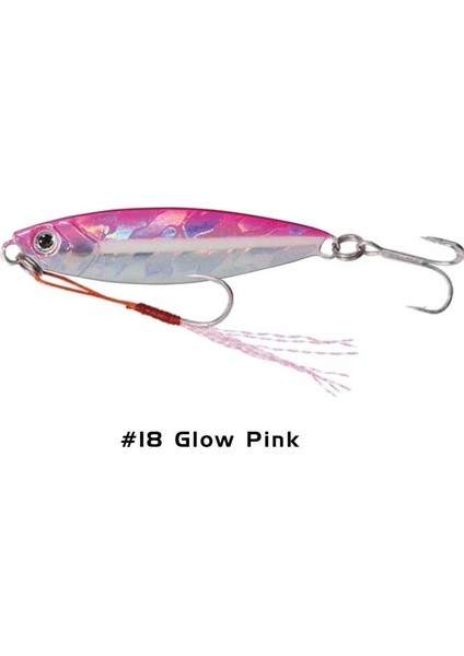 Major Craft Jigpara Micro JPM-15GR 60MM #18 Glow Pink