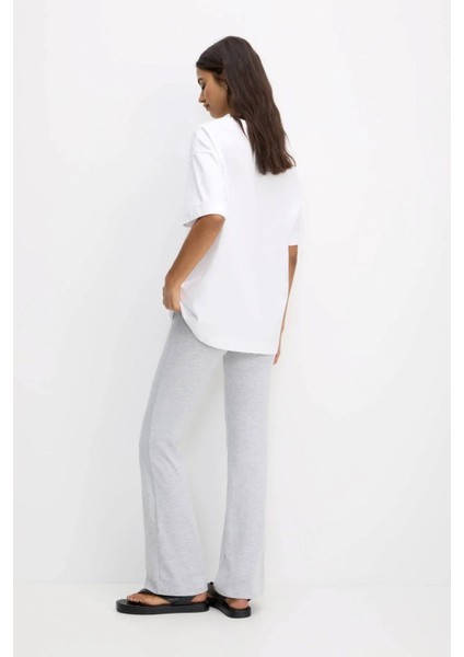 Kadın 2'li Paket Siyah-Beyaz Basic Pamuk Bisiklet Yaka Tişört fiyatları