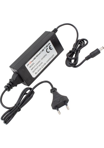 PM-14311 16 Volt - 3 Amper 5.5*2.5 mm Uçlu Plastik Kasa Santral Adaptörü (Masaüstü)