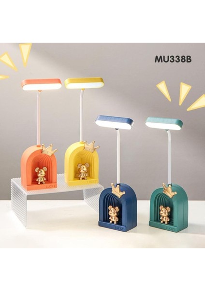 Sevimli Tavşan Şarjlı Masa Lambası