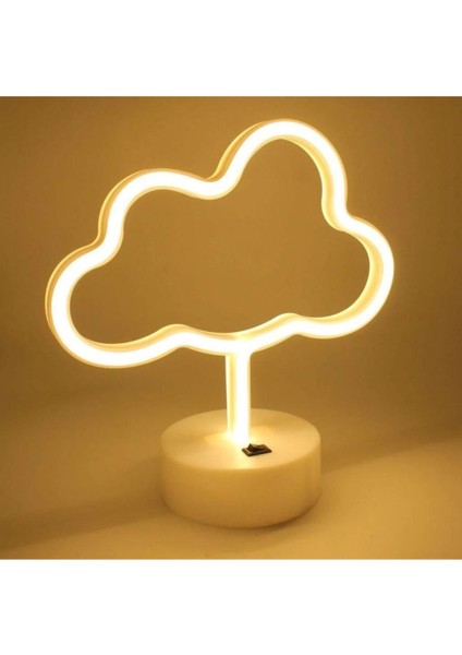 Dekoratif Bulut Neo LED Gece Lambası