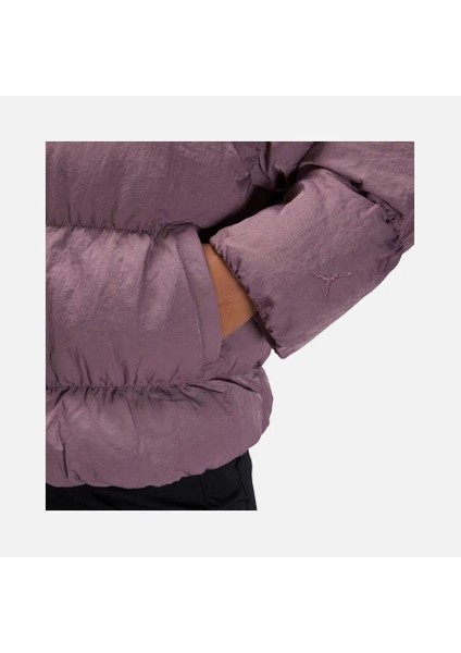 Jordan Core Essentials Puffer Full-Zip Kadın Mor Mont FB5149-508 fiyatları