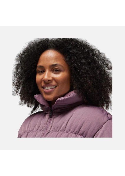 Jordan Core Essentials Puffer Full-Zip Kadın Mor Mont FB5149-508 fırsatları