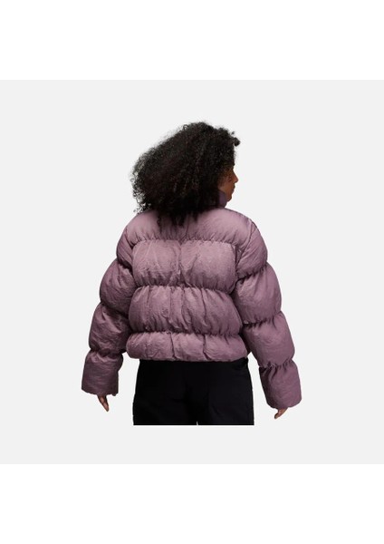 Jordan Core Essentials Puffer Full-Zip Kadın Mor Mont FB5149-508 indirimleri