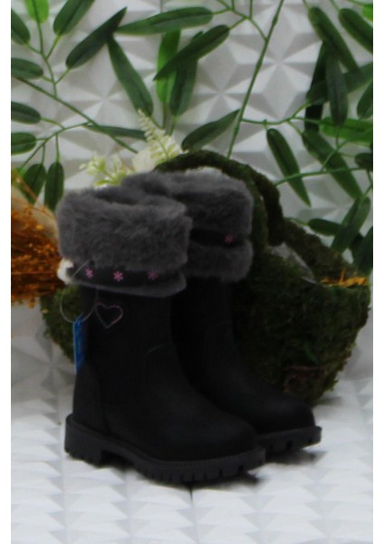 Noes Siyah Rahat Orijinal Ürün Kız Çocuk Çizmesi