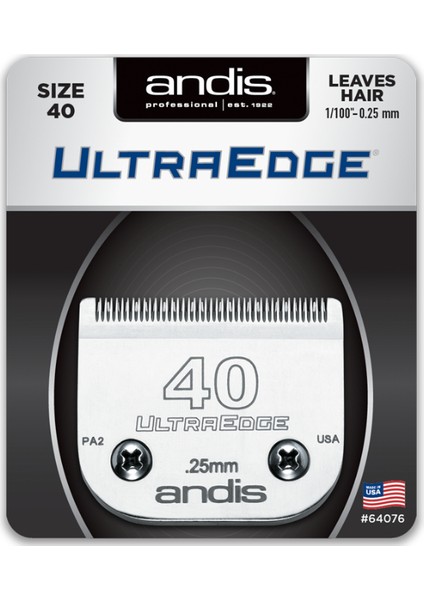 Ultra Edge 40 Numara Yedek Tıraş Bıçağı (0,25 Mm)