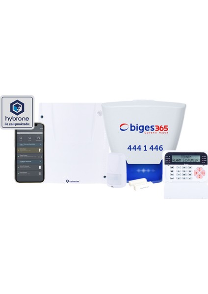 Teknim Tsp-5524-Set Teknim Gsm/Gprs Hırsız Alarm Seti - Akü Hariç