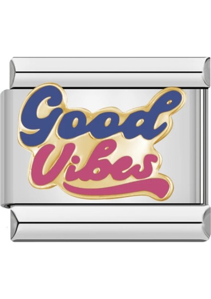 Pozitif Hisler (Good Vibes) Çelik İtalyan Charm