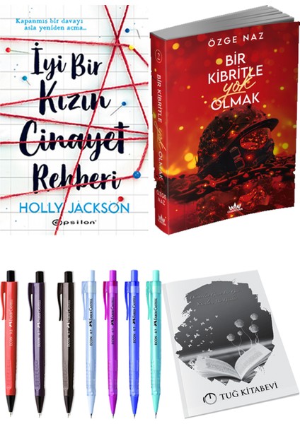 Bir Kibritle Yok Olmak 2 Özge Naz ve İyi Bir Kızın Cinayet Rehberi Holly Jackson + Armağan