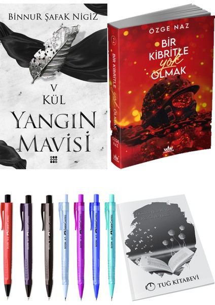 Bir Kibritle Yok Olmak 2 Özge Naz ve Yangın Mavisi 5 Kül Binnur Şafak Nigiz + Armağan