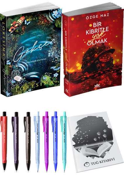 Bir Kibritle Yok Olmak 2 Özge Naz ve Gökçen 1 Loresima 2'li Set + Armağan
