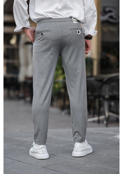 Slimfit Jogger Mevsimlik Gri Likralı Rahat Pantolon indirimleri