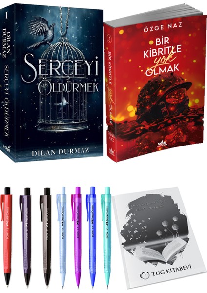 Bir Kibritle Yok Olmak 2 Özge Naz ve Serçeyi Öldürmek Dilan Durmaz 2'li Set + Armağan