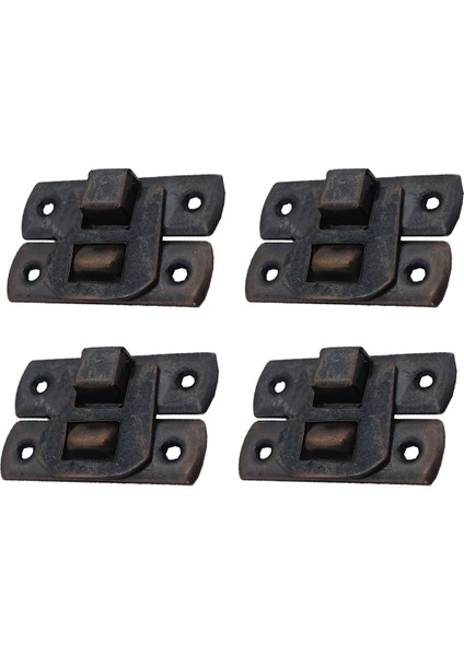 Yaylı Klips Oksit 4 Adet 20x30 mm Kutu Kapak ve Sandık Kilit