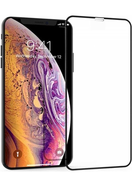 Iphone 11 Pro Max Tam Kaplama 5D Tempered Cam Ekran Koruyucu