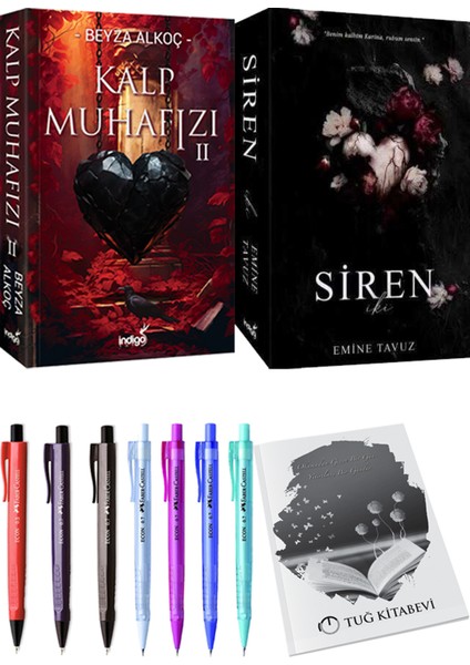 Siren Iki Emine Tavuz ve Kalp Muhafızı 2 Beyza Alkoç 2'li Set + Armağan