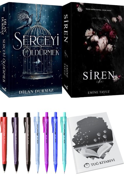 Siren Iki Emine Tavuz ve Serçeyi Öldürmek Dilan Durmaz 2'li Set + Armağan