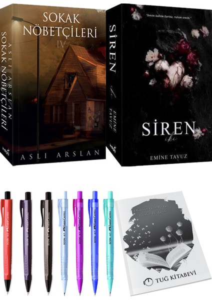 Siren Iki Emine Tavuz ve Sokak Nöbetçileri 4 Aslı Arslan 2'li Set + Armağan