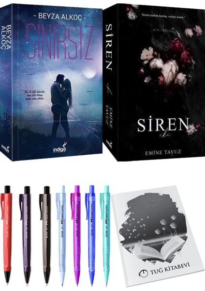 Siren Iki Emine Tavuz ve Sınırsız Beyza Alkoç 2'li Set + Armağan