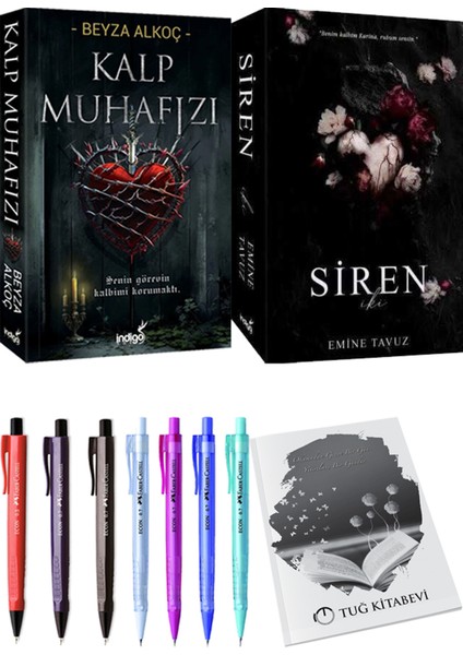 Siren Iki Emine Tavuz ve Kalp Muhafızı 1 Beyza Alkoç 2'li Set + Armağan