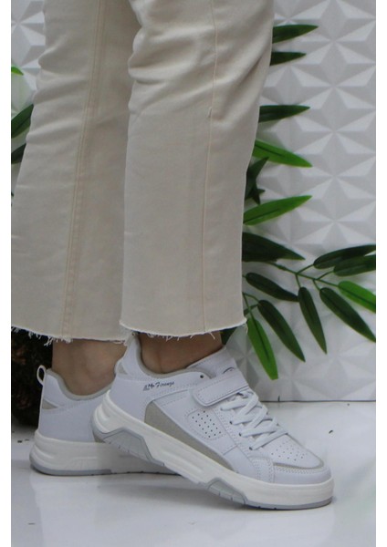 2083 Beyaz Rahat Orijinal Ürün Sneaker Kadın Ayakkabı