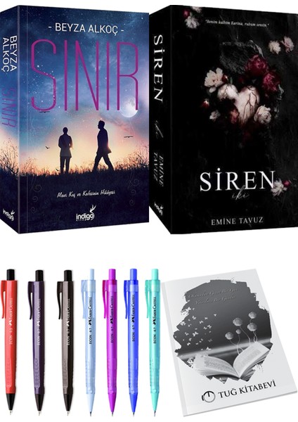 Siren Iki Emine Tavuz ve Sınır Beyza Alkoç 2'li Set + Armağan