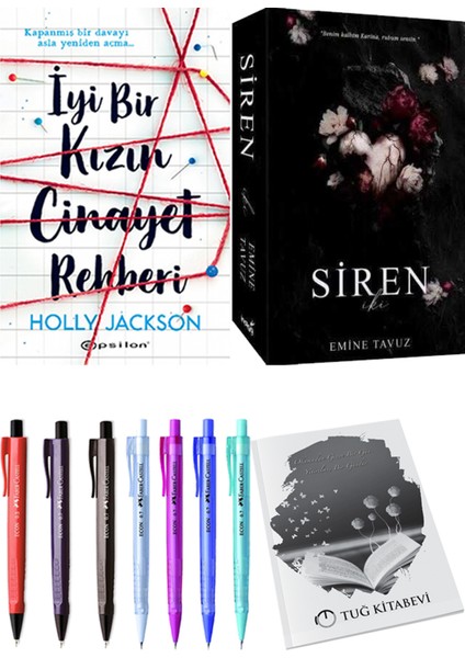 Siren Iki Emine Tavuz ve İyi Bir Kızın Cinayet Rehberi Holly Jackson + Armağan