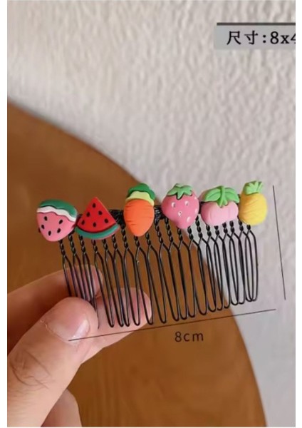 Kız Çocuk Renkli Taraklı Toka