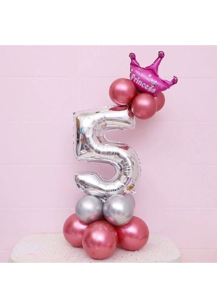 Rose Gold Gümüş Mini Parti Seti fiyatları