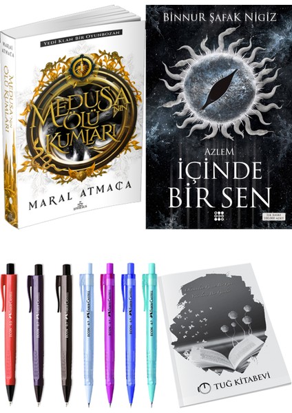 İçinde Bir Sen 4 Azlem Binnur Şafak Nigiz ve Medusanın Ölü Kumları 1 Maral Atmaca 2'li Set + Armağan