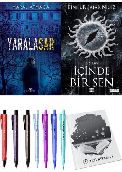 İçinde Bir Sen 4 Azlem Binnur Şafak Nigiz ve Yaralasar 1 Maral Atmaca 2'li Set + Armağan