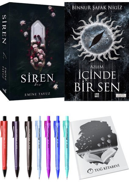 İçinde Bir Sen 4 Azlem Binnur Şafak Nigiz ve Siren Bir Emine Tavuz 2'li Set + Armağan