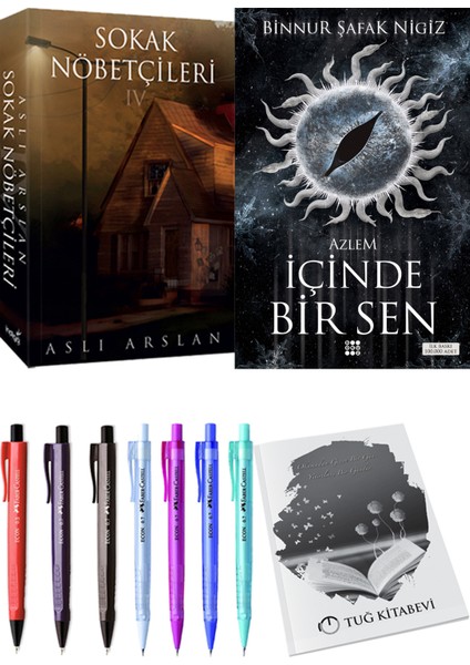 İçinde Bir Sen 4 Azlem Binnur Şafak Nigiz ve Sokak Nöbetçileri 4 Aslı Arslan 2'li Set + Armağan