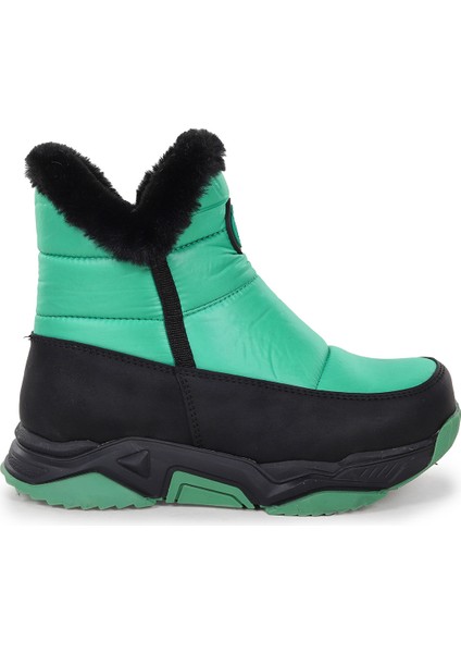 Pamela Fermuarlı Kız Çocuk Kar Botu Yeşil modelleri